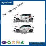 Self Adhesive Automotive Identification Auto Sticker