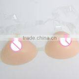 triangle shape fake breast forms for cross dressing women enhancements or shemale or transparent