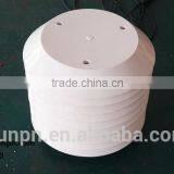 USA White 20inch LED Time and Temp Sign thumbnail-3