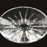 China Supply Clear Round Crystal Lamp Shade for Light Part (R-2088