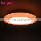 22W Dimmable RGB Single CCT LED Ceiling Light With Remote for Home thumbnail-3