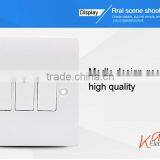 Electrical 250v 10a 86 Type 3 Gang 3 Way Wall Switch thumbnail-4