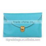 Womens Envelope Synthetic Leather Lady Clutch Bag New Fashion Envelope Clutch Bag With Chain Shoulder thumbnail-5