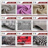 Grey Square Pattern Flock Print Fabric /flocking Fabric and Textile /flocked Upholstery Fabric for Antique Furniture thumbnail-1