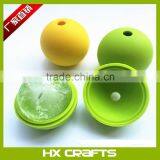 FDA Approved Food Grade Non-stick Various Color Ice Ball Silicone Ice Mold Single Cavity thumbnail-2