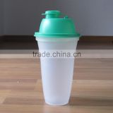 500ml Plastic PP Protein Shaker Bottle,powder bottle
