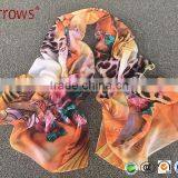 Cheap Price Good Quality Girls Women Scarf and Shawls Silk Wholesale Supplier thumbnail-1