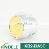 Momentary Push Button Switch Waterproof Head Yellow XB2-BA5C