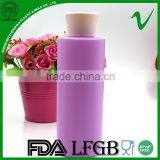 8oz HDPE Empty Hot Round Plastic Lotion Bottle With PP Screw Cap thumbnail-1