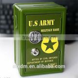 Top quality personalized money box kids gift lock coin bank with key