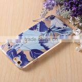Transparent Ultrathin Hard Plastic Cell Phone Case With Blue Painting Case for Iphone thumbnail-4