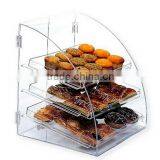 China Factory Direct Wholesale Clear Acrylic Bread Storage Box With Lid for Retail thumbnail-1