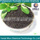 Potassium Humate Crystal Granular for Agriculture Use