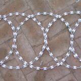 304 Stainless BTO 22 Concertina Razor Wire With Cliped thumbnail-1