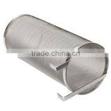 300 Micron Stainless Steel Homebrew Cylinder Keg Hops Filter Screen/hops Filter Tube/dry Hopper