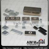 3/4 " x 3/8 " x 3/8 "block Hook Magnet Coted Zinc in Hight Quality thumbnail-1