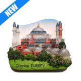 Hand Painted Istanbul Turkey 3D Resin Church Souvenir thumbnail-1
