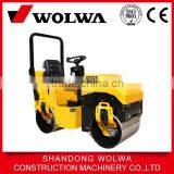 1 Ton Weight Double Drum Road Roller With Diesel Engine for Sale thumbnail-2