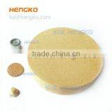 Sintered Brass Copper Powder Water Filter Plate thumbnail-6
