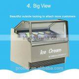 Elegant Gelato Display Case For Different Color Ice Cream thumbnail-2