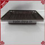 S&D Handweaved Washable Polywicker Supermarket Fruit Display Basket thumbnail-4