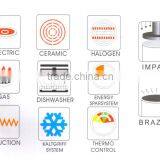 Hand Hammered 12 13 14 15 16 Inch Coating Carbon Steel Wok thumbnail-6