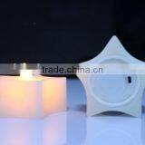 Led Flameless Candles Led Star Shaped Wax Candles Led Flickering Christmas Star Candle Battery Powered Led Candles thumbnail-2