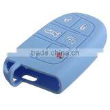 Silicone Remote Smart Control Key 5 Button Car Key Case Cover for Jeep or for Dodge for Chrysler for Fiat thumbnail-5