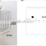 New Toilet Mount Home Decor Magazine Rack Bathroom Shelves thumbnail-4