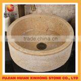 Roumd Large Stone Bathtub With Top Quality for Bathroom Use thumbnail-2