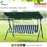 Outdoor Green Waterproof Fabric Cover Swing Chair for Sale thumbnail-1