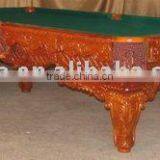 Antique Classical Wooen Hand Carving Pool Table,MOQ:1PCS(B68003) thumbnail-1