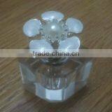 Cheap Empty Clear Crystal Perfume Bottle With Flower Decor thumbnail-1