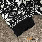 Long Section Sweater With Snowflake Jacquard for Girl thumbnail-4