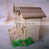 Wood Villa Building Kids Wood Building Kits Miniature Building Wood Prefab Building for Sale thumbnail-2