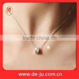 Crystal Latest Design Small Pendant Necklace thumbnail-3