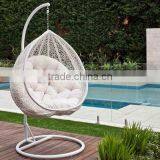 Egg Swing Chair for Bedroom White Color Outdoor Chair Swing thumbnail-1