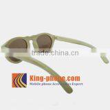 Spray Color Bamboo Wood Cunstom Sunglasses thumbnail-5