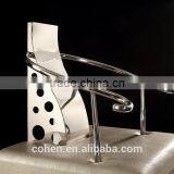 Wholesale Modern Luxury Stainless Steel Mental Leisure Chair for Livingroom Furniture/hotel Furniture thumbnail-3