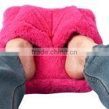 New Design Cheap Small Electric Warm Plush Vibrating Foot Massager thumbnail-2