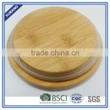 Heat Resistant White Ceramic Jar With Bamboo Lids thumbnail-5