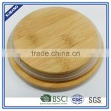 Heat Resistant White Ceramic Jar With Bamboo Lids thumbnail-5