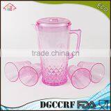 NBRSC Set of 5 Pieces Plastic PS Cold Water Jut Water Kettle Hollow Drinking Bottle PP Pot Watering Can thumbnail-1