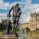 Modern Art Sculpture Metal Craft Woman Fountain Statue for Garden thumbnail-2