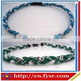Man -made Woven Silicone Teething Necklace/bracelet thumbnail-4