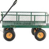 Garden Cart Mesh Hand Cart With Four Wheels Hand Trolley TC1840 thumbnail-4