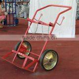 13 Inch Wheel 180kg Heavy Duty Cylinder Tool Cart for Oxygen thumbnail-2