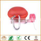 3 in 1 Red Earphone Handsfree Hard EVA Case Earphone Case thumbnail-3