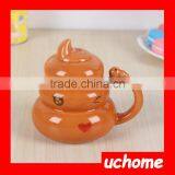 UCHOME Funny Shaped Decorative Ceramic Coffee Tea Mug thumbnail-2