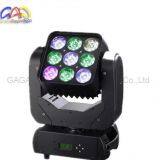 RGBW 4in1 9*12W Matrix LED Moving Head Wash Light thumbnail-2